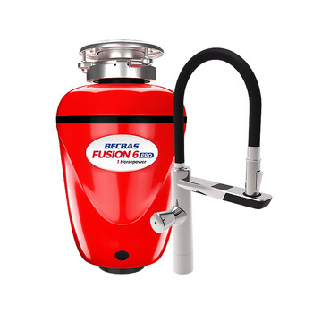 Baker bass garbage disposer kitchen household s680plus fully automatic water inlet sink food waste crusher f6pro+ linkage faucet f01 set