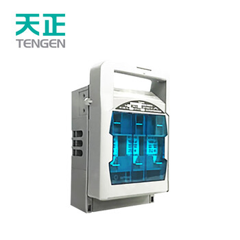 Tianzheng electric tengen fuse type isolating switch hr17n series switch 3 pole hr17n-100/30 100a