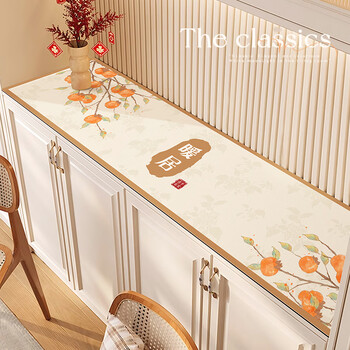 Sailotou sideboard mat waterproof and oil-proof cuttable tablecloth tv cabinet desktop protective mat no-wash shoe cabinet entrance countertop 30*140cm