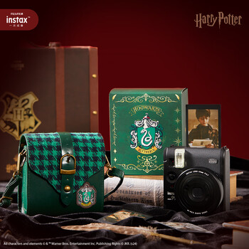 Instax fuji instax harry potter series camera bag slytherin