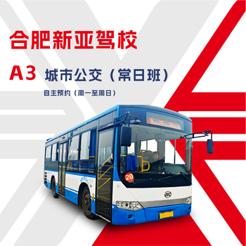 Hefei xinya driving school a3 city bus (weekday class) monday to sunday driving school training/driving license test