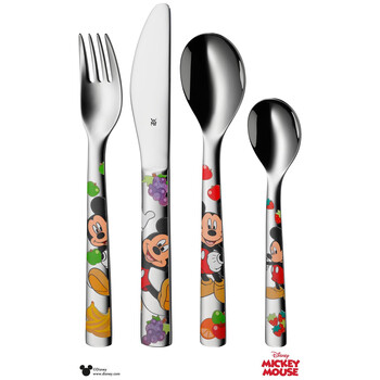 Children's tableware western tableware princess anne frozen the little prince knife, fork, spoon mickey mouse 4-piece set 3+