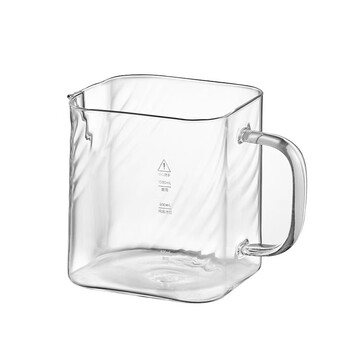 Bassen small square stew health kettle kettle without glue d1plus original accessories glass cup set xq 1ml single glass cup without lid 0ml1ml