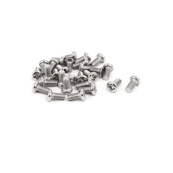 Uxcellm3 x 6mm machine screws 25-pack