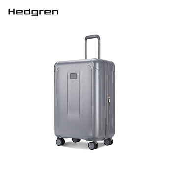 Hedgren1 2022 new large-capacity trolley case universal wheel lightweight suitcase hfea01 silver/250 28 inches
