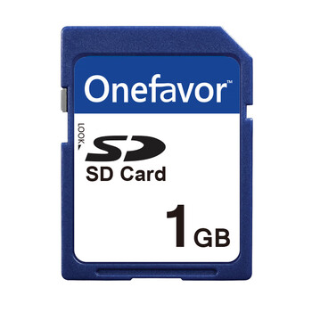 Onefavor new sd card 1gb canon panasonic nikon ccd camera memory card car navigation 3d printer memory card old camera sd card 1g sd special card reader 1gb sd memory card with card box