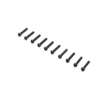 Losi button head screw m2x10mm 10 los215006