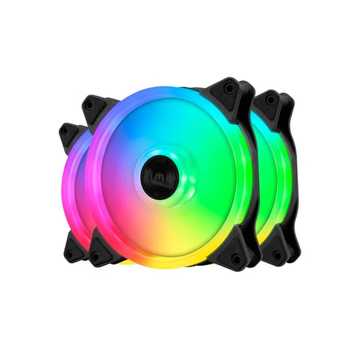 Mingsu jizhi titan pro computer case gaming power supply (side transparent/support atx/wide-body gaming computer case/support long graphics card/back line) 3 led case fans