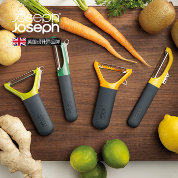 Joseph joseph kitchen gadgets stainless steel potato vegetable peeler grater y-shaped green 10107