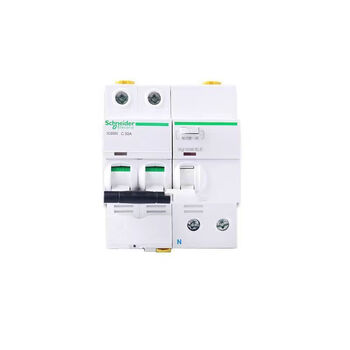 Schneider surge protector leakage ic65 household main switch with leakage 1p+n leakage protection air switch ic65 series 1p+n (occupies two positions) 32a