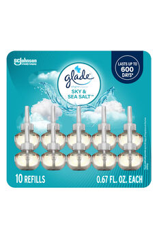Belle plugins air freshener sky & sea salt 6.7 oz 10 count
