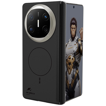 90% new blueo blue gorilla suitable for huawei matex6 mobile phone case huawei x6 mobile phone case collector's edition protective case kevlar shaft magnetic aramid fiber anti-fall and anti-fingerprint protective cover