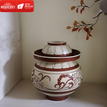 Oloey unglazed pickle jar glazed pickle small size fully hand-engraved antao pickle seal cockscomb capacity 5 catties