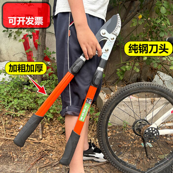 Yunpo pruning branch pruning gardening thick branches fruit tree garden vigorous bamboo electric flower branch telescopic scissors pliers d reinforced version (retractable)