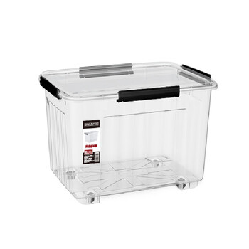 Wen yijia 3d printer consumables drying box 5.8l rice barrel sealed barrel storage box pla moisture-proof box 1kg material tray transparent 68l 56*41*35.7cm