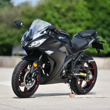 Brand new little ninja motorcycle motorcycle sports car in the new century 400 double cylinder water-cooled fuel 200 street car national iv efi can be registered samurai black 200 single cylinder air-cooled with balance shaft can be licensed