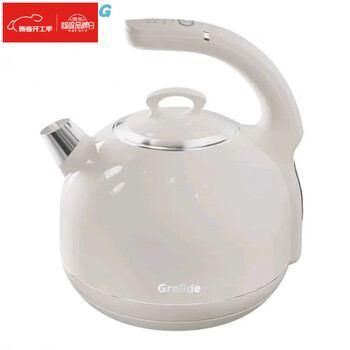 Sjbob german imported quality 316l stainless steel electric kettle multi-functional household retro kettle electric thermostatic kettle ivory white 316 inner tank 1.7l