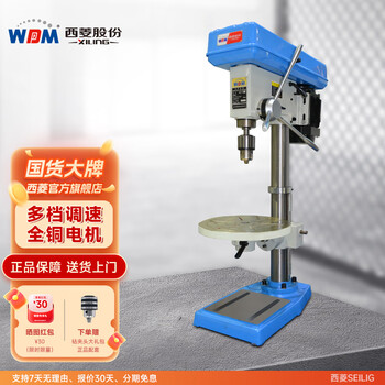 Xiling (wdm) official direct zqd series light industrial drilling machine household multi-functional woodworking drilling and heightening desktop drilling machine zq4113d 380v /370w