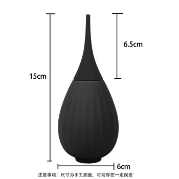 Early traveler black style strong wind blower soft head one-way air blower leather tiger dust ball blower blower blower slr lens projector telescope mobile phone keyboard figure cleaning