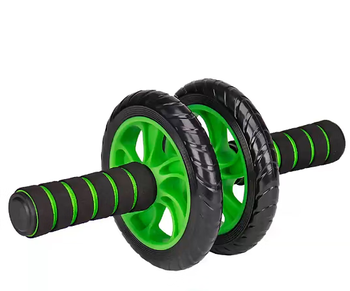 Zailu jian abdominal wheel abdominal muscle training artifact home sports and fitness equipment family roller slim belly abdomen 2 wheels ordinary version small wheel without kneeling pad