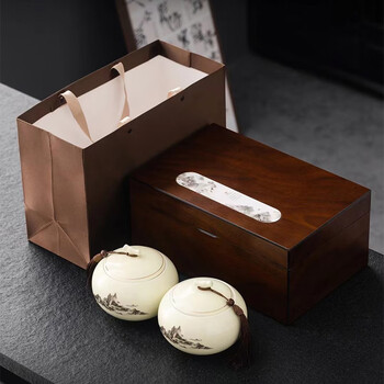 Ma shi west lake light luxury gift box authentic anxi special grade tieguanyin 300g ceramic jar gift box