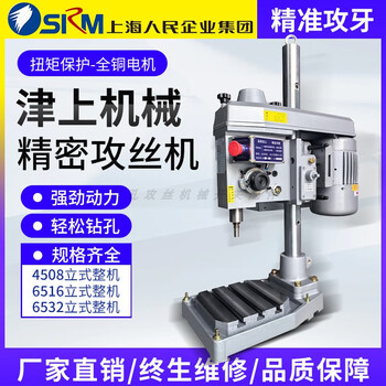Wen yijia renmin js4508/6516/6532 automatic gear tapping machine vertical horizontal multi-axis tapping machine js4508 vertical complete machine tapping range m2-m8
