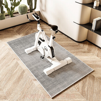 Evanovm dynamic bicycle floor mat treadmill mat elliptical machine anti-slip mat shock absorption special sound insulation carpet fitness blanket suhui-2r 80*160cm