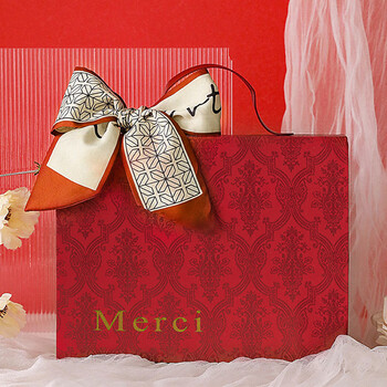 Abaoli valentine's day gift box empty box birthday gift for girlfriend lover wedding souvenir portable packaging box employee return gift