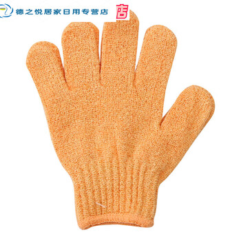 Cat bathing and bathing gloves, five-finger bathing gloves, five-finger bathing and bathing towels, massage to remove dead skin, rub back and rub mud, orange