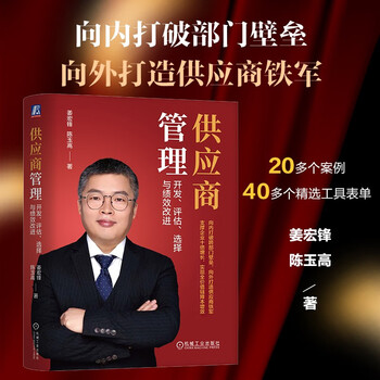 Supplier management development, evaluation, selection and performance improvement