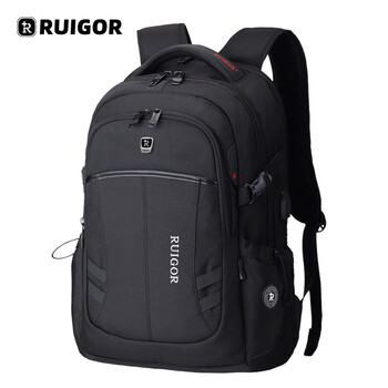 Rigo swiss army knife business commuting backpack 16-inch laptop bag backpack computer bag student school bag