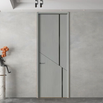 Kavia-indoor simple bedroom living room study home solid wood door door industry