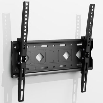 Demiwise 66-165cm universal tv stand, 15 adjustable, 60kg load-bearing, black