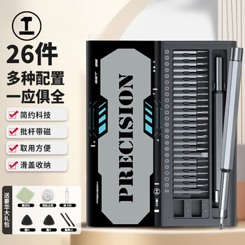 Greener precision screwdriver set for household disassembly of mobile phones, computers, notebooks, glasses tools plum blossom triangle cultural and creative screwdriver