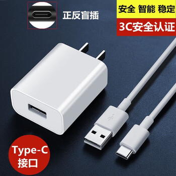 Rysy is suitable for taipower m40 tablet charger m30pro/t40/p20hd learning machine data cable bbk reading lang charging cable head 5v charging head + 1.5 meter type-c data cable