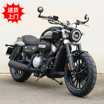 Second-hand benda jinjila 300 retro gray stone 300 harley cruise prince fuel motorcycle transfer and can be licensed, black, complete procedures can be licensed