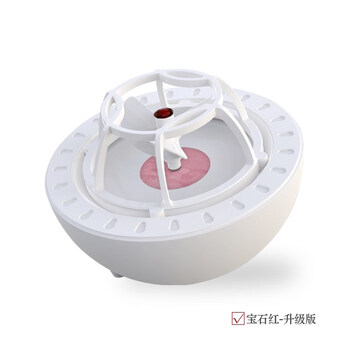 Ywzr ultrasonic dishwasher small mini u desktop installation-free fully automatic sink removable and independent red (wave-making model)