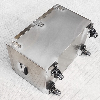 Shantou lincun stainless steel tool box thickened rectangular box car trunk storage box outdoor storage box customized plus 4 3-inch wheels with brackets