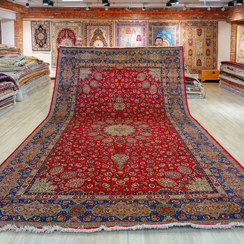 Tianjiang iran imported hand-woven wool living room carpet high-end bedroom home american european carpet no. 17-297x492cm