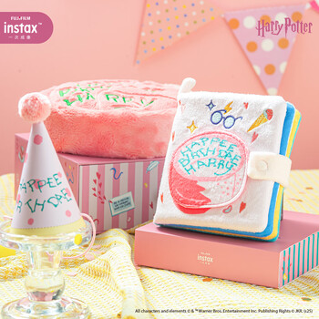 Fuji instax one-time imaging harry potter hagrid cake baking secrets hanging ornaments hagrid cake baking secrets hanging ornaments