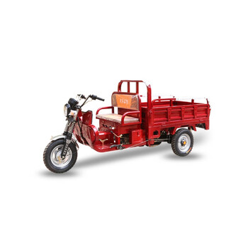 Nongshi flat-seat fuel three-wheeled motorcycle cargo load king water-cooled air-cooled household agricultural double dump bucket climbing king 130 air-cooled 1.1*1.6 compartment horizontal machine automatic clutch