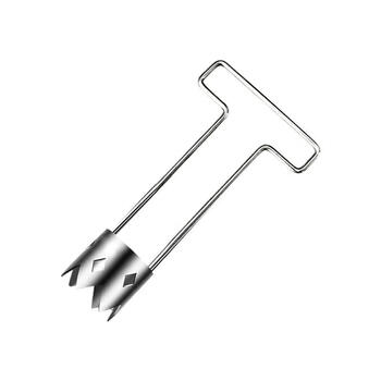 An junsheng shop new stainless steel fruit and vegetable corer, bitter melon and pepper corer, apple and snow pear corer, new pistil remover 1