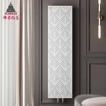 Florece florence art radiator radiator household plumbing copper aluminum composite ftb2-1800/100 (peacock main picture style) 1.8m