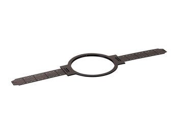 Monoprice rough mount brackets for 6.5-inch round speakers (each) black