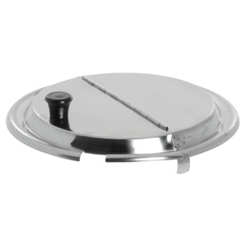 Winco stainless steel 7-quart hinged lid kitchen professional food grade material machine washable