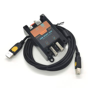 Zilai usb isolation hub high-voltage usb isolator one-point four-way module industrial grade zla064 one-point two-port usb isolation hub high-speed version