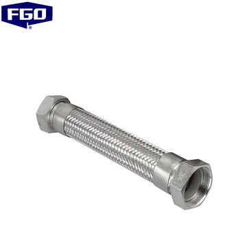 Fgo stainless steel metal braided inner wire bellows bell mouth m33*2 length 15 meters 304