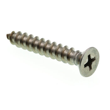 Prime-line9017116 sheet metal screw flat head driver # 10 x 1