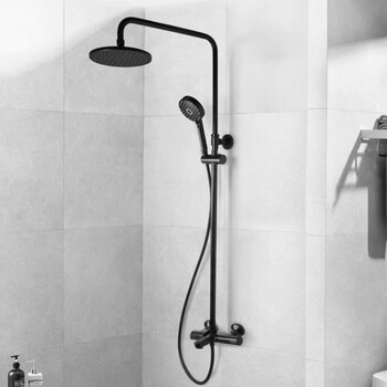 Kohler kohler series simple shower leo k-97825t bathroom all-copper supercharged wall-mounted shower set victor k-28654t constant temperature model