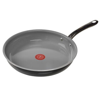 Tefal tfal preserve ceramic nonstick frying pan 12 inches black
